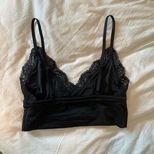 Abercrombie & Fitch Black Lace Bralette